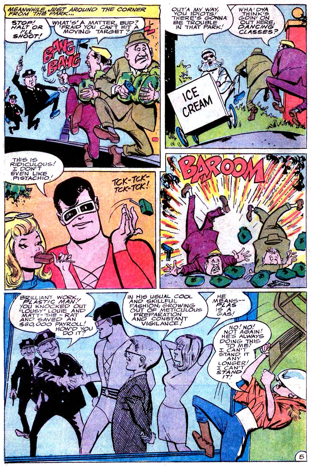 Read online Plastic Man (1966) comic -  Issue #2 - 6