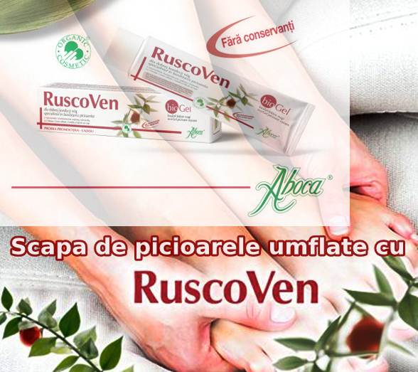 Pareri RuscoVen de la Aboca pretul natural pentru sanatatea picioarelor