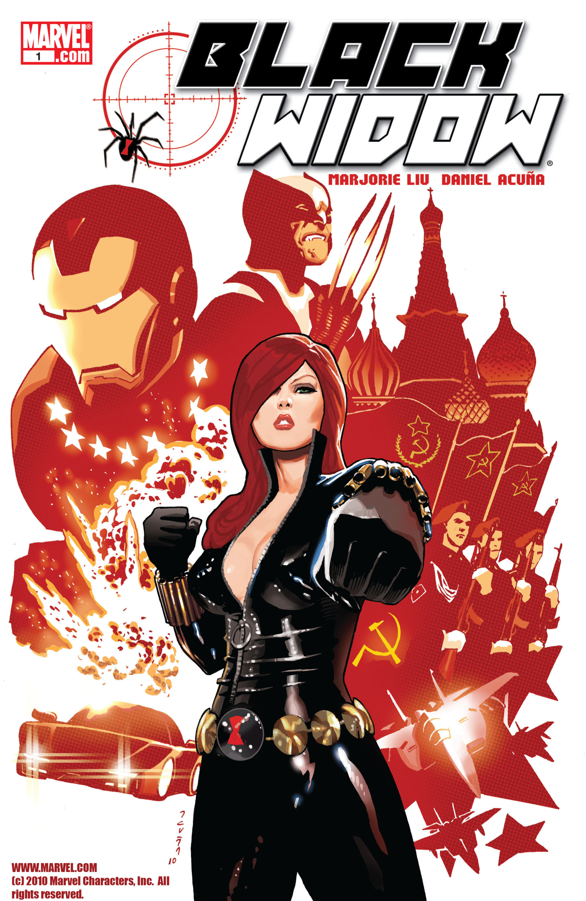 Read online Black Widow (2010) comic -  Issue #1 - 1