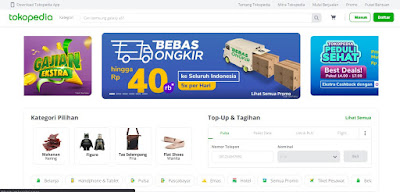 Contoh Web E-Commerce | Situs Toko Online