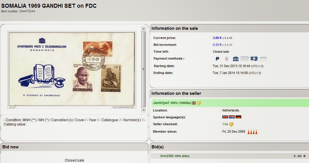 GANDHI STAMPS CLUB Stamps Collection A DYING HOBBY