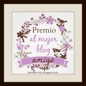 Premio: Blog amigo