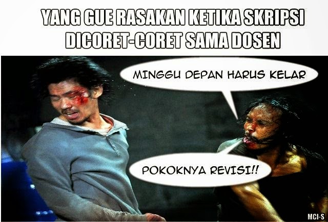 Meme Lucu Mahasiswa Tingkat Akhir Sahabat Sosiologi