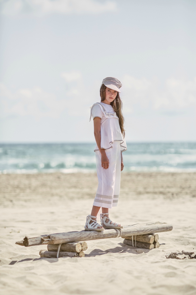 Primer traje marinero Comunión para niñas de Maeso - La Comunion de Noa