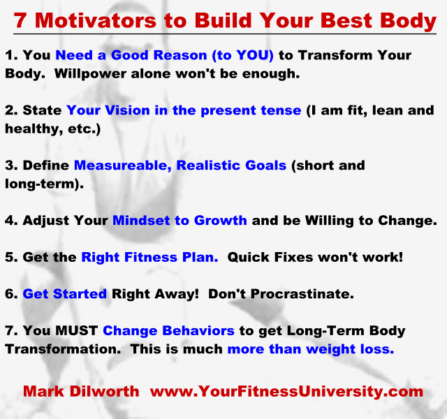 my fitness plan