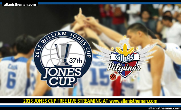 2015 William Jones Cup: Gilas Pilipinas FREE LIVE STREAMING