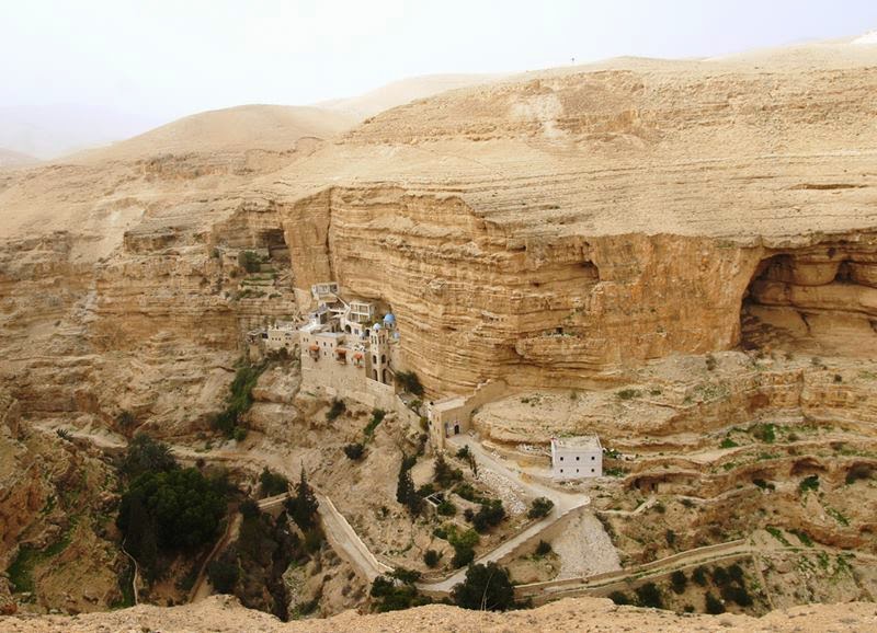 The Hanging Monastery of St. George in the Judean Desert,  st george's monastery,  st george monastery,  monastery in israel,  jericho monastery,  st george monastery in israel,  how to get to st george's monastery jericho,  monastery and church of saint george,  st george jerusalem,