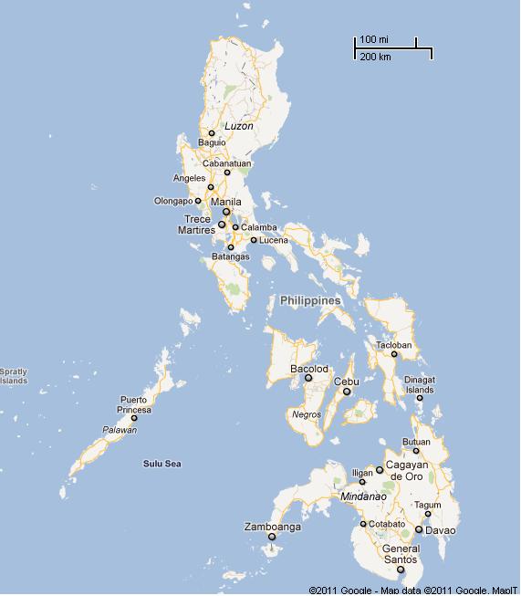 How Far Hawaii To Philippines