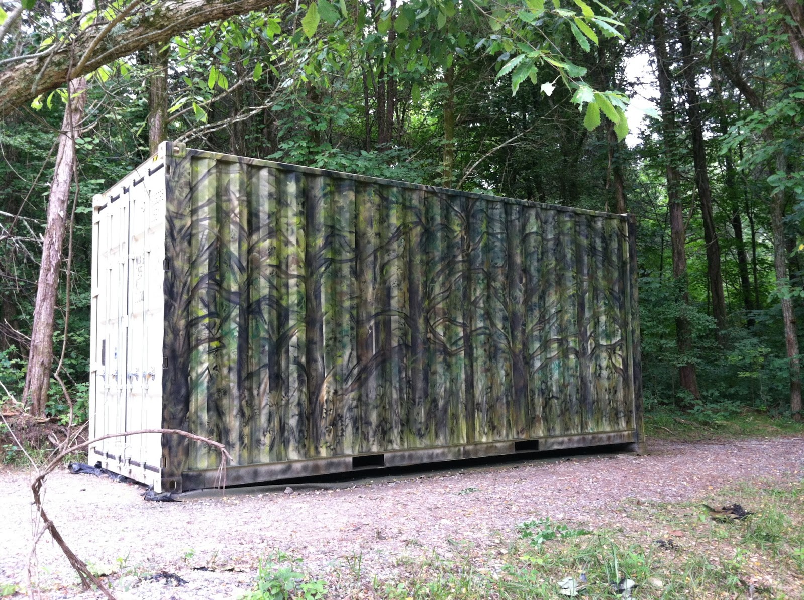 Duff Clothing TRUE CAMO ON SHIPPING CONTAINER
