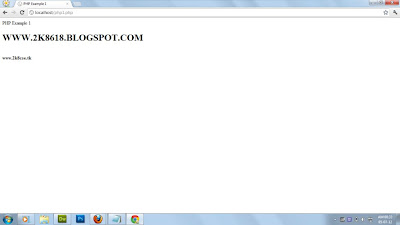A Simple PHP Program - PHP Examples ~ .. My B.Tech .. 2K8618.blogspot ...