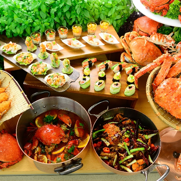 The Mad about Crab buffet at the Intercontinental Hong Kong will have