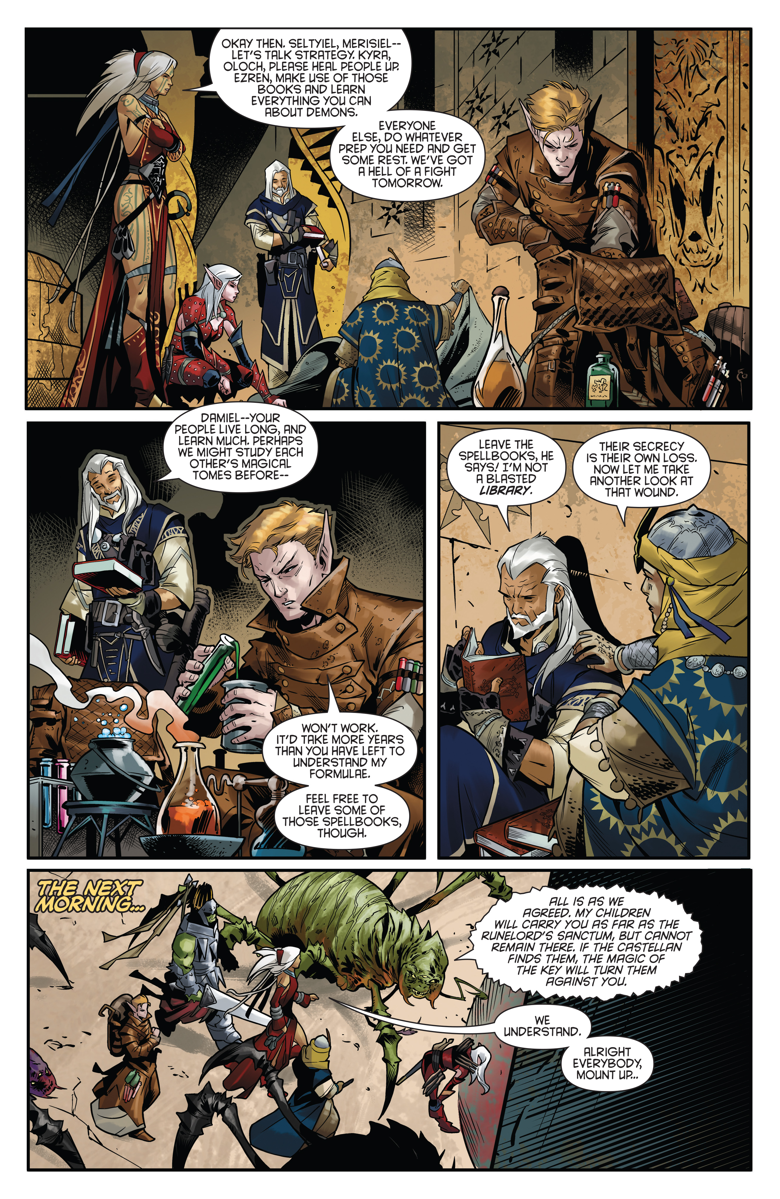 Read online Pathfinder: Hollow Mountain comic -  Issue #6 - 8