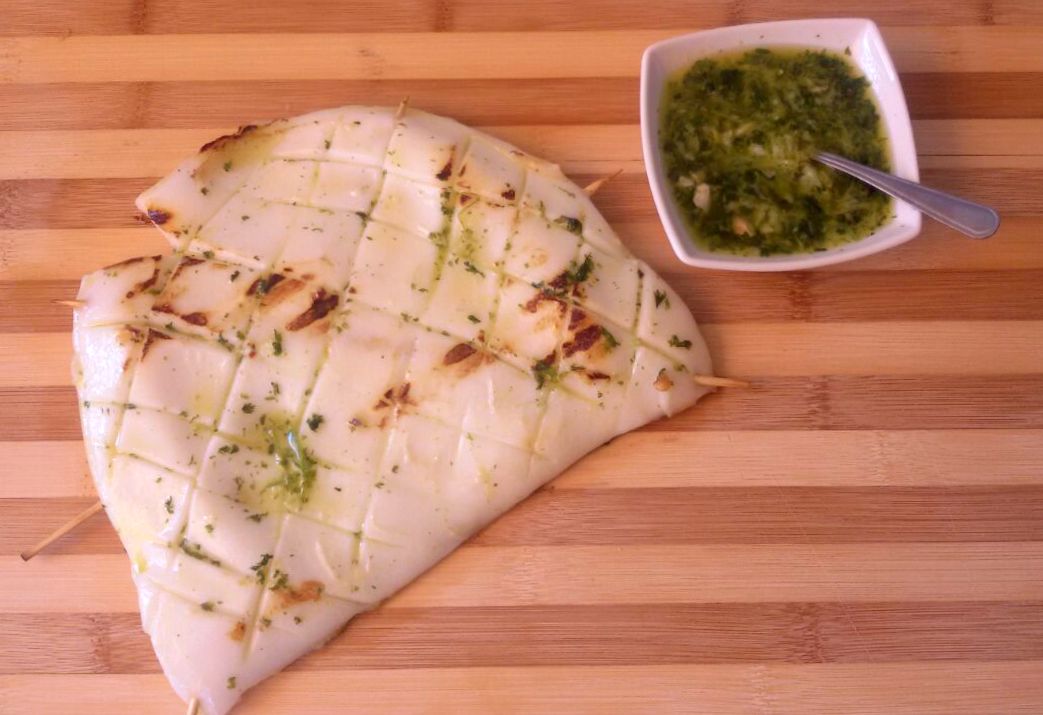 Sergio Benito: Receta de Sepia a la Plancha con Gremolata.