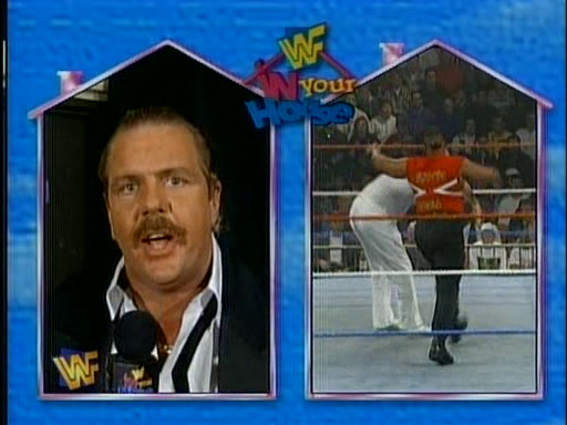 WWF / WWE - In Your House 3 - Triple Header -  Doc Hendrix interupted the Savio Vega/Waylon Mercy match