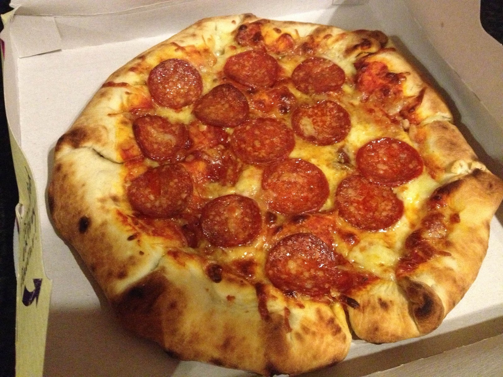 Stuffed Crust Pepperoni Pizza (Tesco)