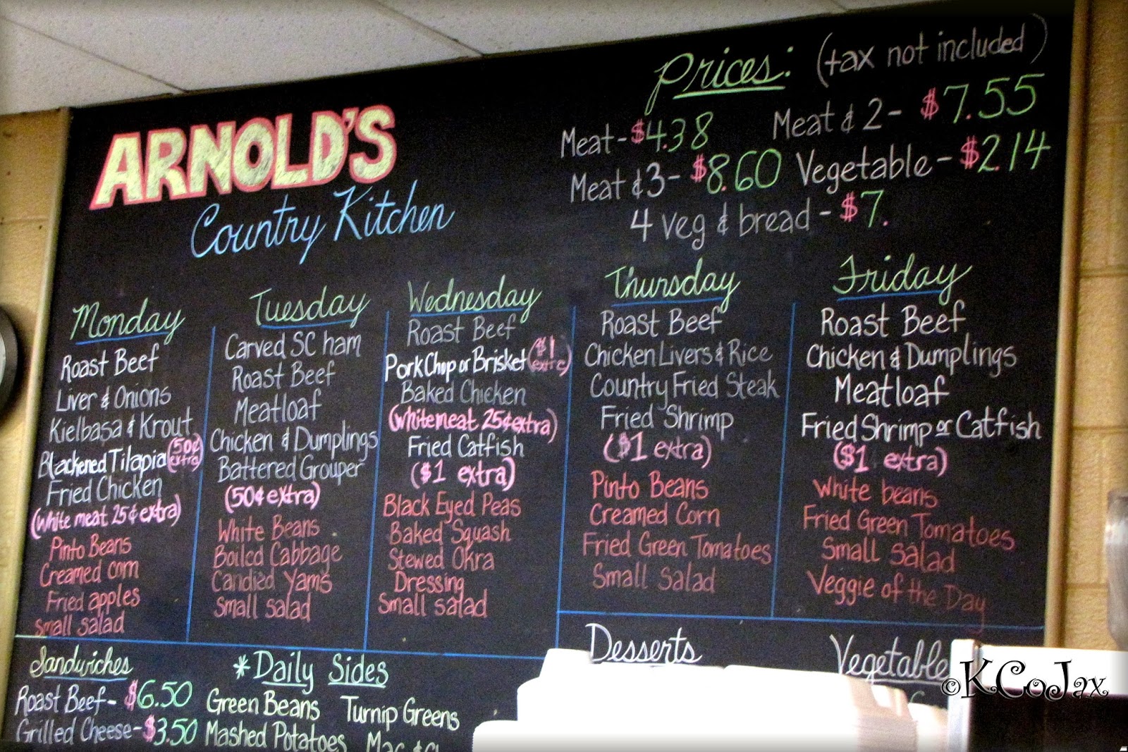 KCoJax© Photography My First Trip to Arnold's Meat & 3 Nashville, TN