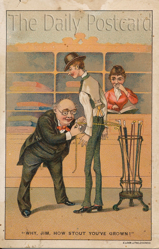 The Daily Postcard The Great Chicago Merchant Tailors