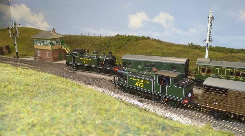 GEOFF TYLER RAILWAY MODELLER HAYWARDS HEATH MODEL RAILWAY EXHIBITION