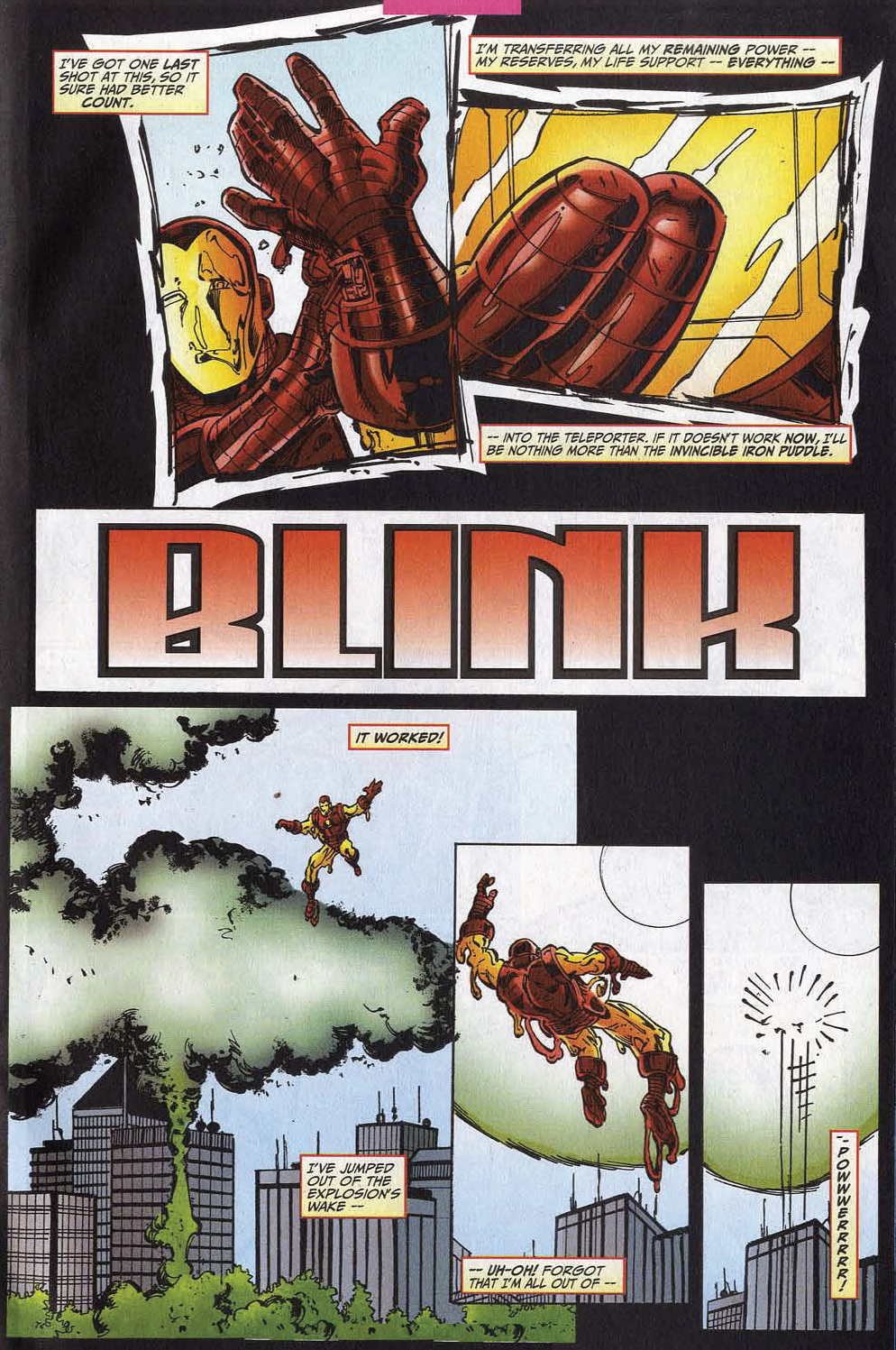Read online Iron Man (1998) comic -  Issue #39 - 16