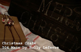 504 Main by Holly Lefevre: How to Make A Christmas Tree Stand Crate