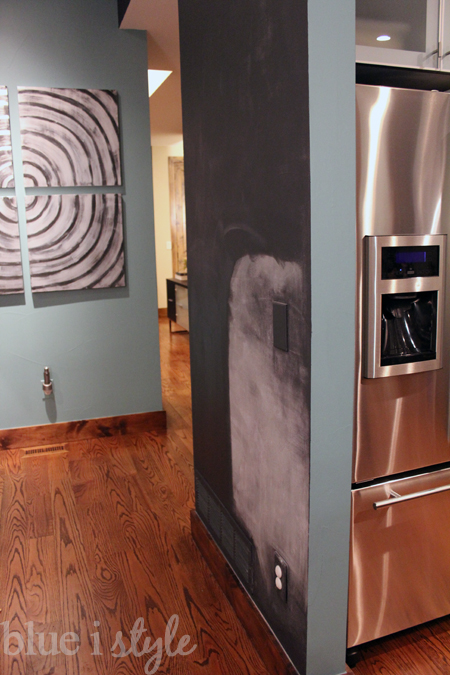 five minute friday how to get your chalkboard wall back to black