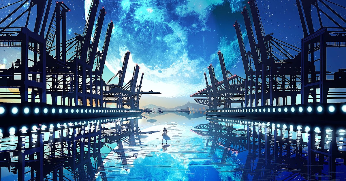 4k Wallpaper Anime Landscape