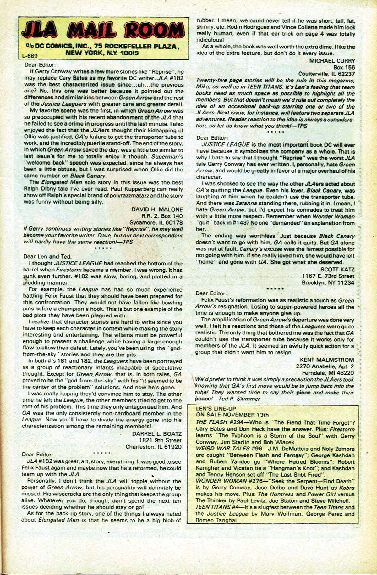 Justice League of America (1960) 187 Page 26