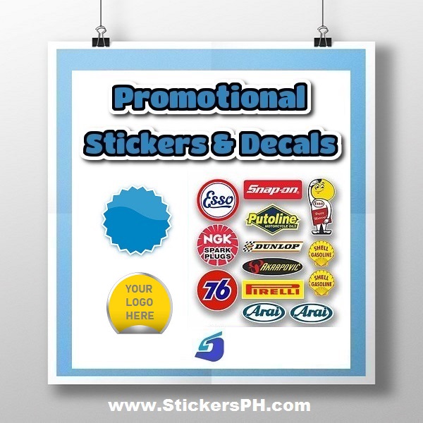 Custom Promotional Stickers, Labels & Decals Philippines