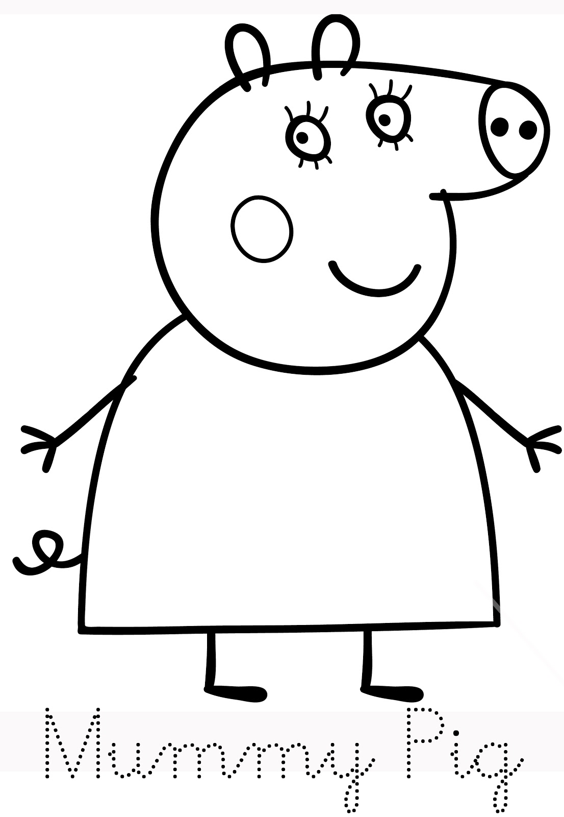 daddy pig images coloring pages - photo #22