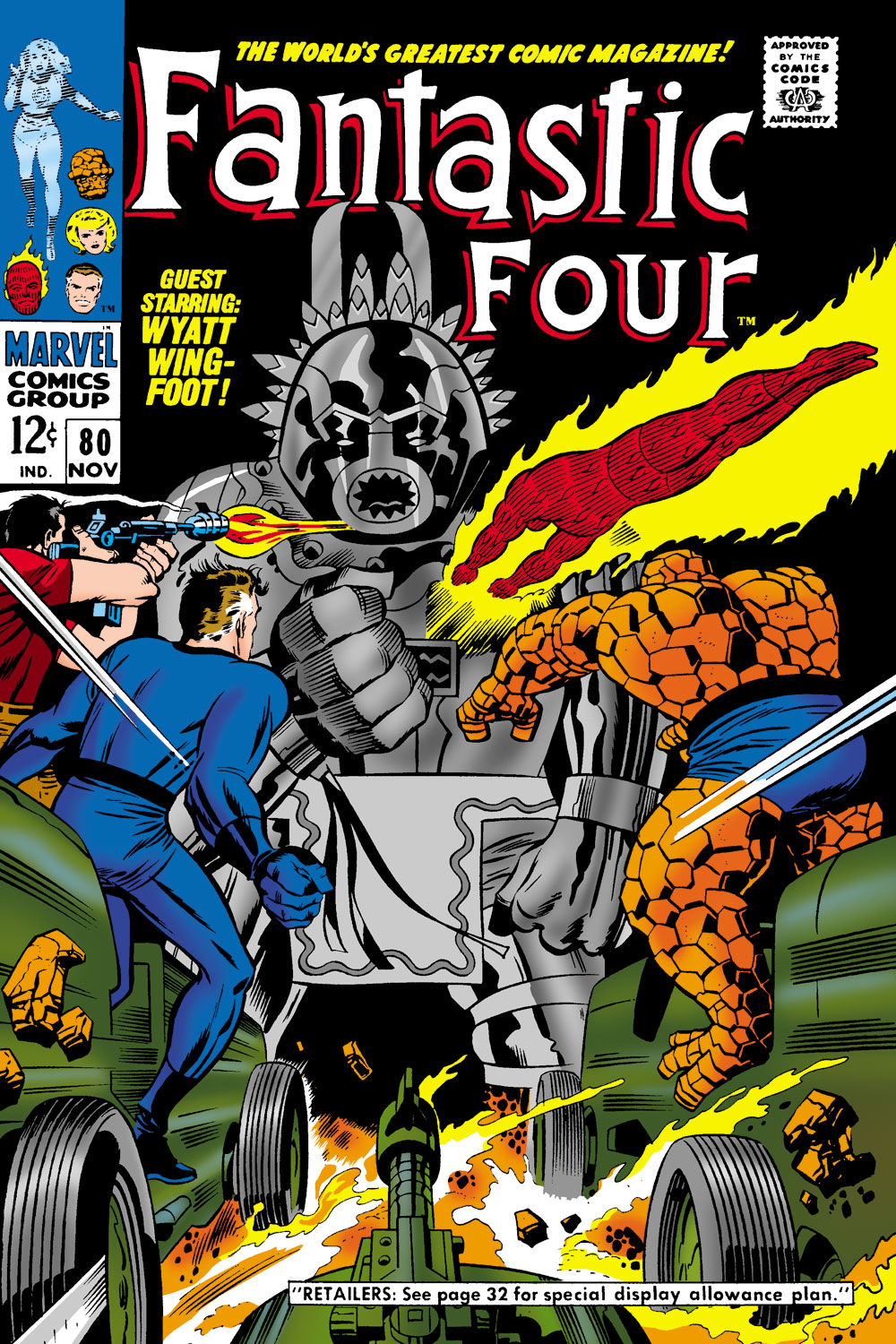 Read online Fantastic Four (1961) comic -  Issue #80 - 1