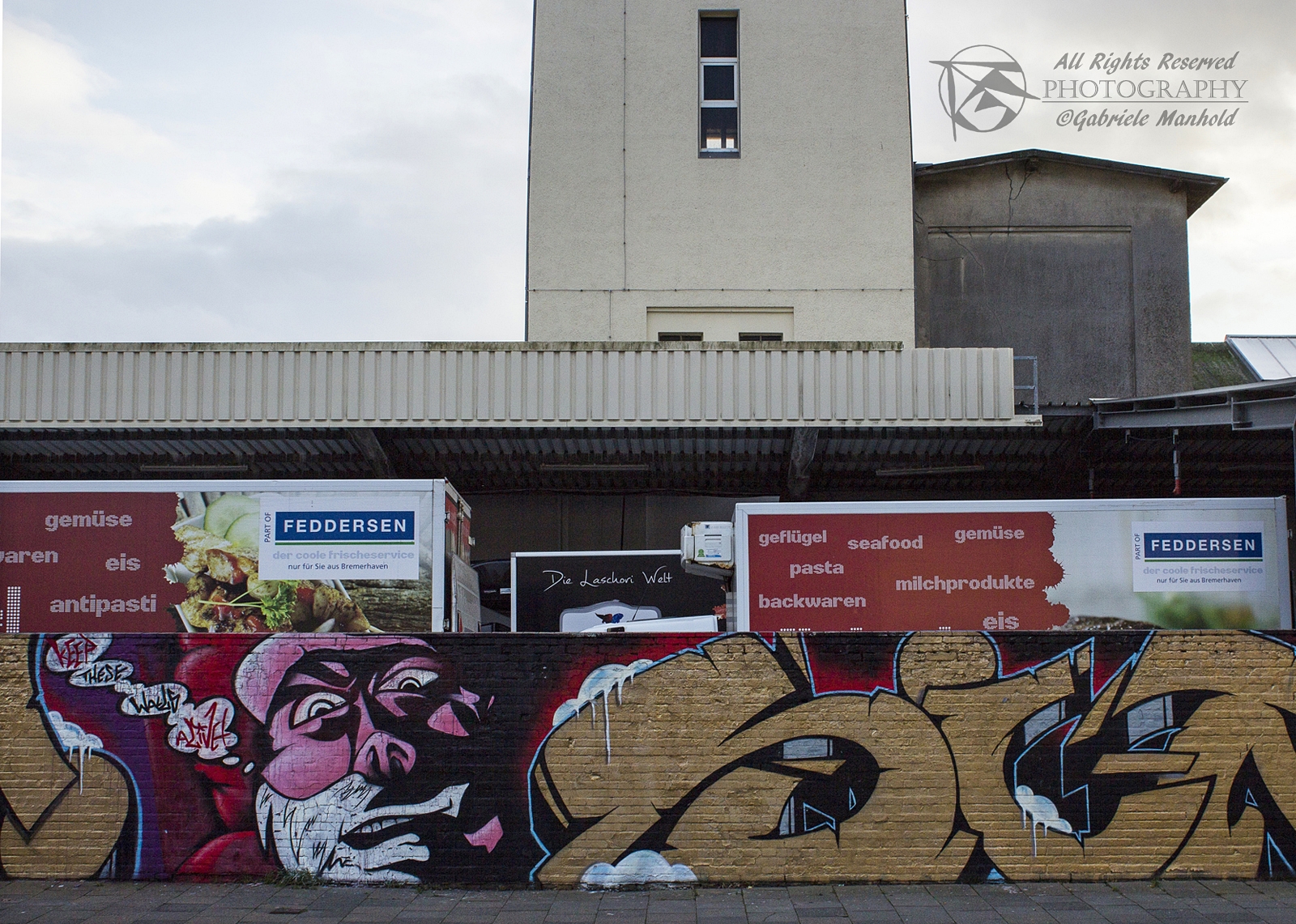 Gabriele Manhold Photography Graffiti Auf Der Mauer