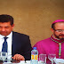 En la salutación del nuevo obispo de Matamoros, el gobernador acordonó a la prensa local