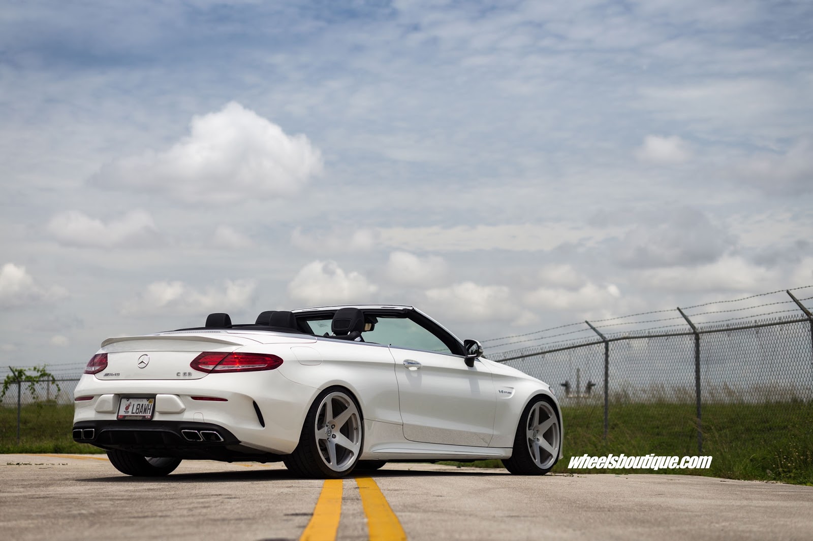 Mercedes-AMG C63 W205 Cabrio on HRE Classic 305m | BENZTUNING