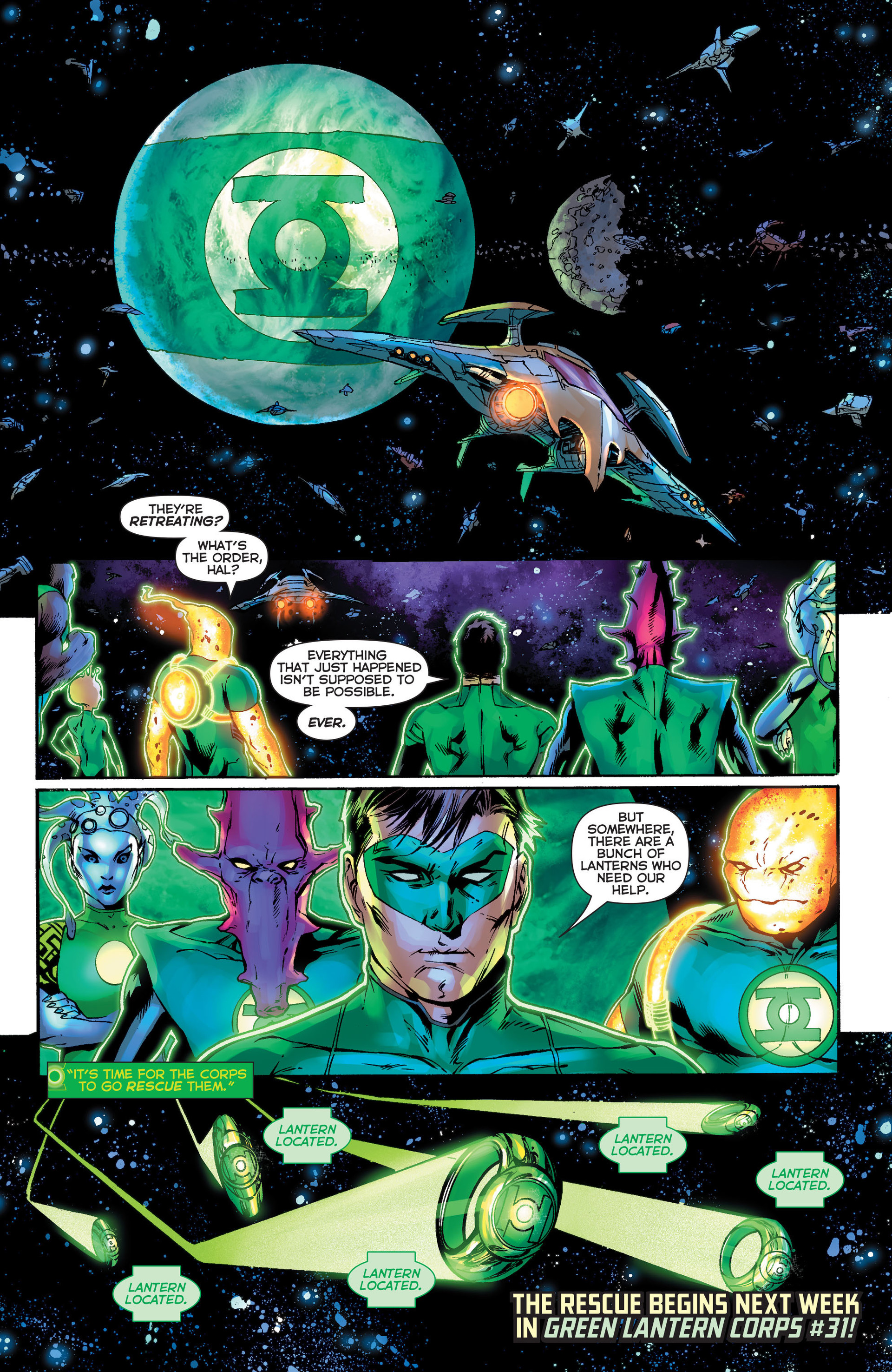 Read online Green Lantern (2011) comic -  Issue #31 - 21