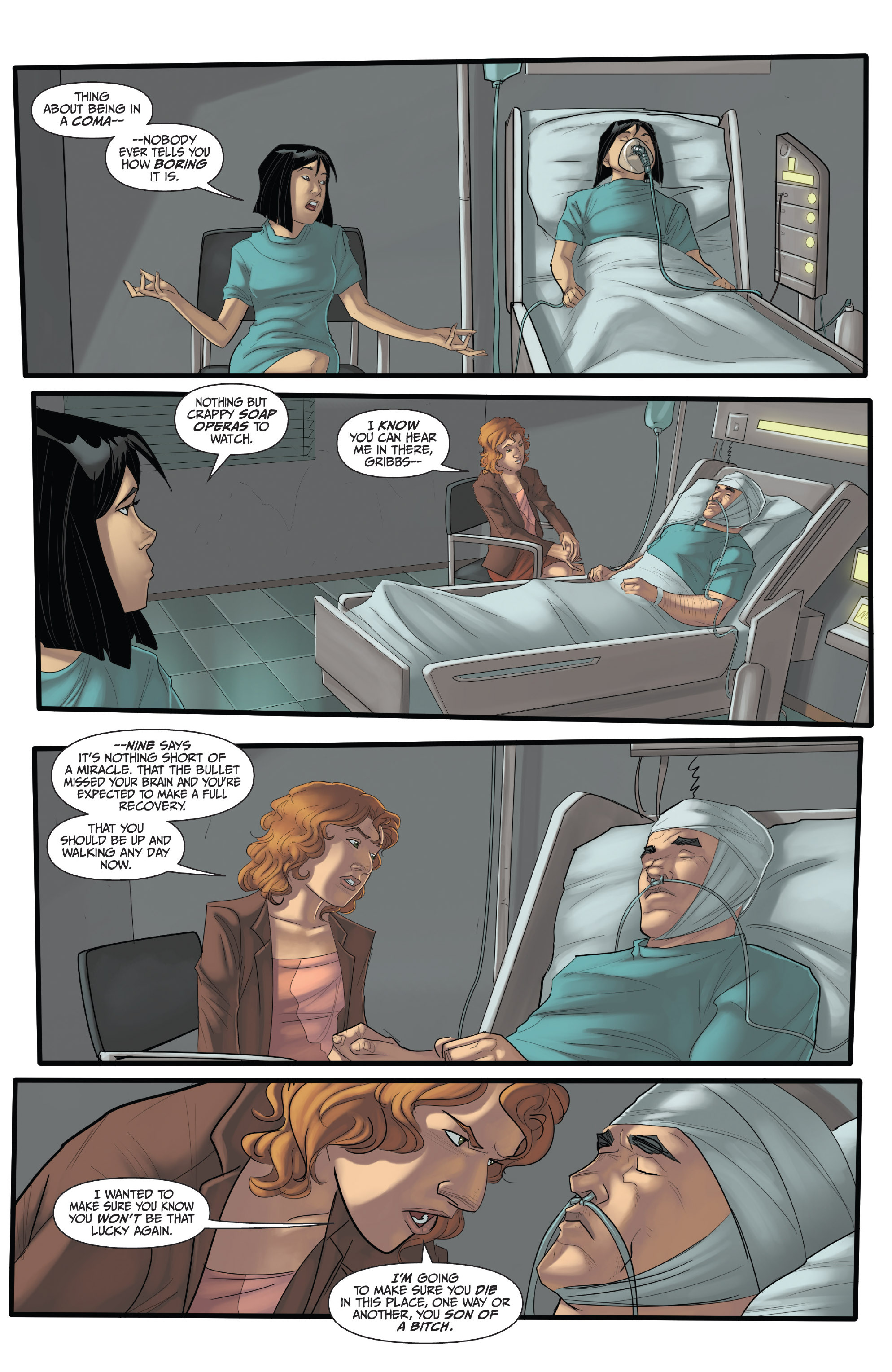 Read online Morning Glories comic -  Issue #37 - 8