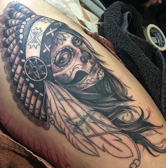 Day Of The Dead Tattoos