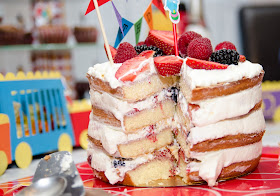 Emilie Sweetness: Décoration et gâteau d'anniversaire 2 ans - thème cirque  avec les recettes