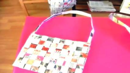 Kreatif Sekali Cara Membuat Tas Dari Koran Dianyam Disertai Gambarnya Kreator Kerajinan