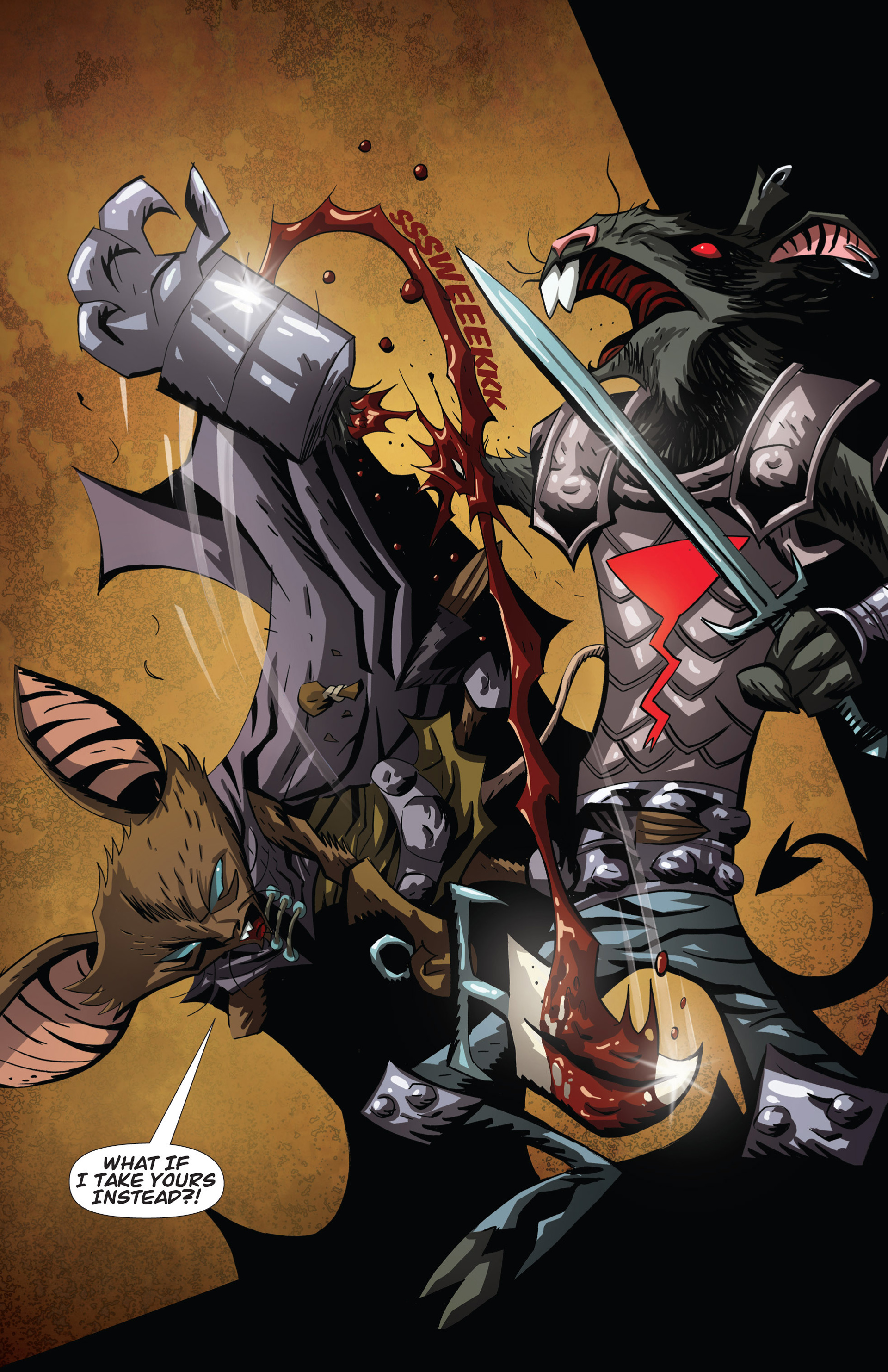 Read online The Mice Templar Volume 4: Legend comic -  Issue #7 - 17