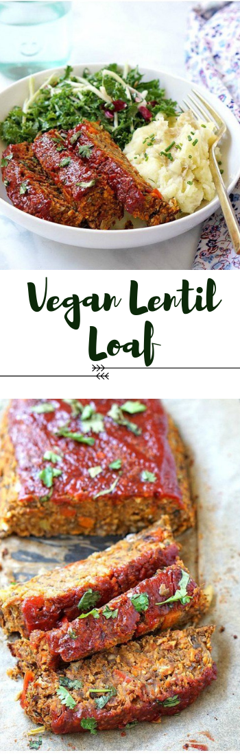 vegan lentil loaf #healthy #recipe