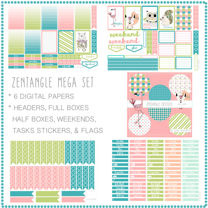 Lorrie's Story: Planner Stickers - Free (to fit the Happy Planner)