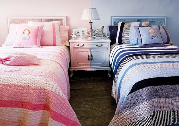 Decoração para quem divide o quarto