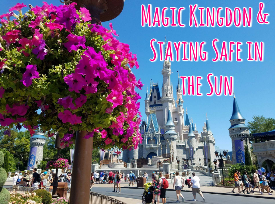 Magic Kingdom and Staying Safe in the Sun. The Blossom Twins