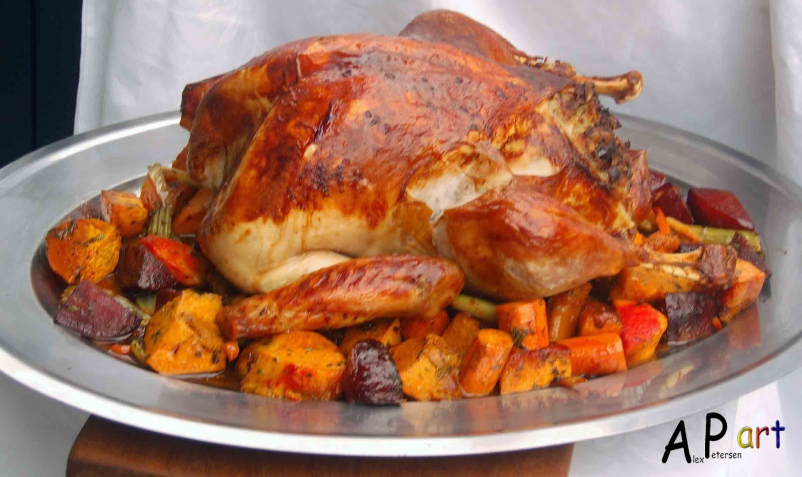 Alex the Contemporary Culinarian Traditional Roast Turkey with