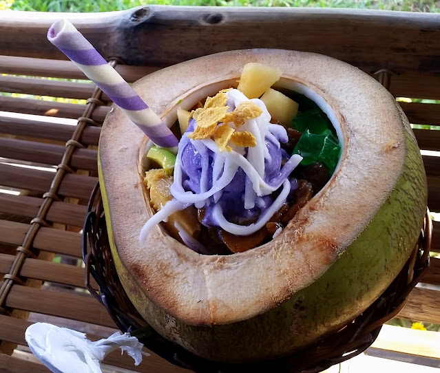 Coconut with fixing Buko Halo-halo