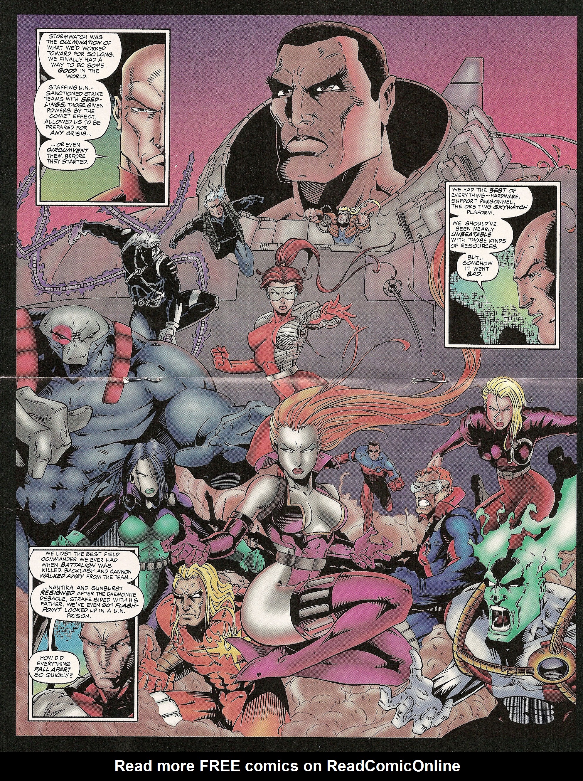 Read online Stormwatch (1993) comic -  Issue #23½ - 5