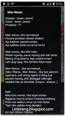 Menampilkan lirik di poweramp offline Lirik mp3