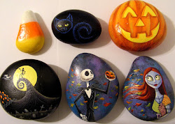rocks halloween painted rock painting decorations easy christmas designs nevuela nightmare crafts inspirational paint stone stones before pebble patterns pumpkin