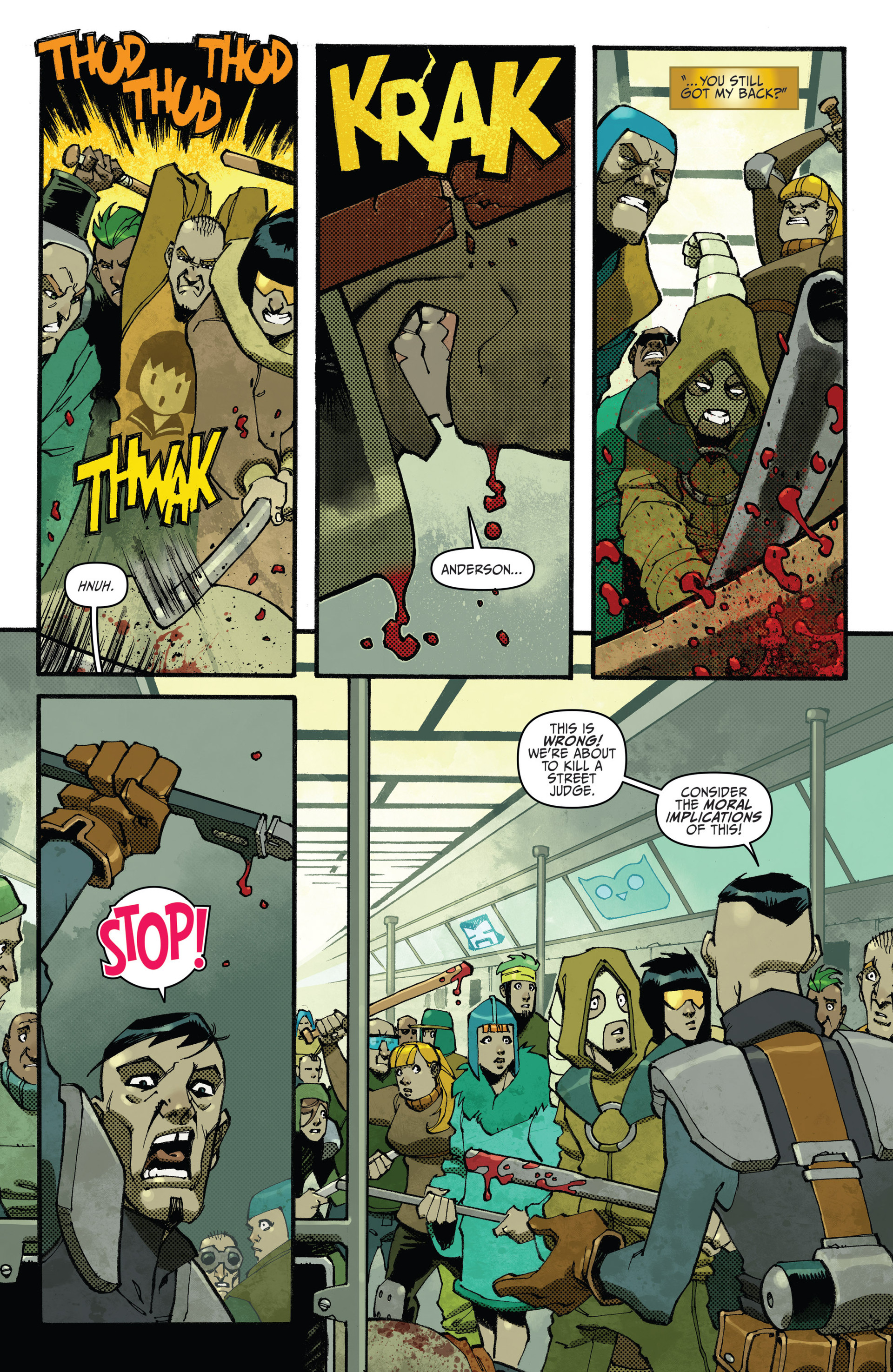 Read online Judge Dredd (2012) comic -  Issue #27 - 18