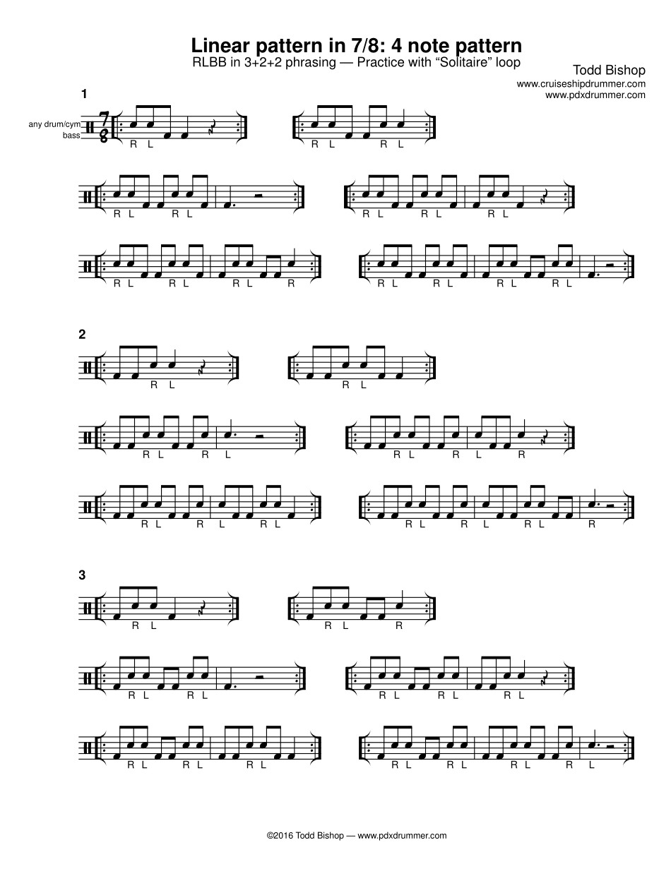 Linear Patterns Worksheet